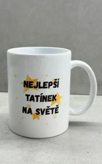 Hrnek Nejlepší tatínek na světě - bílý keramický hrnek 330 ml